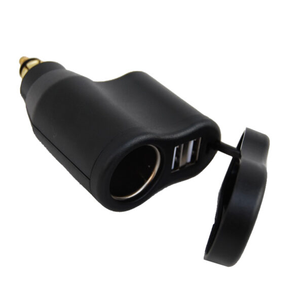 CARGADOR USB MECHERO 2 PUERTOS DIN BMW  3'3A Ref. 900633