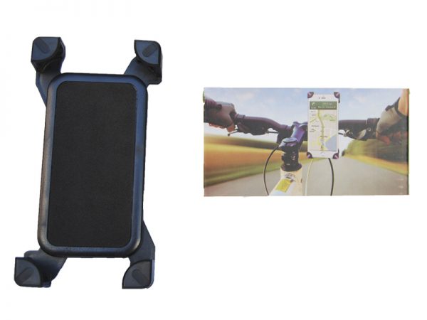 SOPORTE MOVIL MANILLAR K-185 MOTO-BICI NEGRO/ROSA Ref. 900185R - Imagen 2