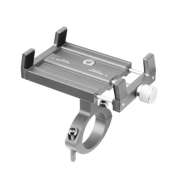 SOPORTE MOVIL ALUMINIO K-166 MOTO-BICI LARGO PLATA Ref. 900166P