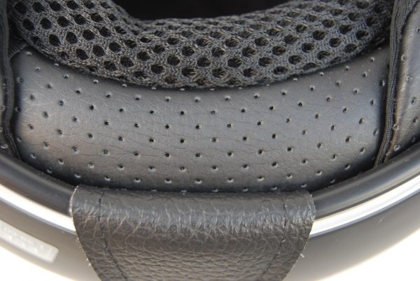 Casco Custom Kum Mod. K-588 Negro Mate Talla S REF. 850588S - Imagen 6