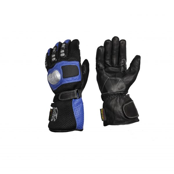 GUANTE RACING CALADO VERANO AZUL Talla M Ref. 103088AM - PEQUEÑA TARA