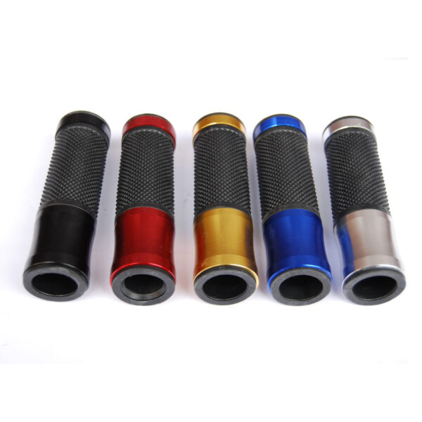 PAR PUÑOS MOTO Y SCOOTER DE GOMA Y ALUMINIO Ref. 252226 (Haz clic aquí para ver los colores disponibles)