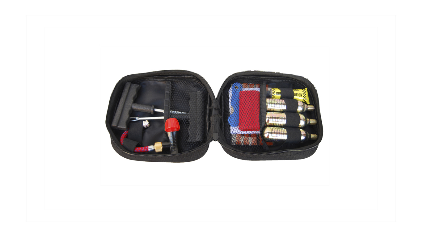 KIT REPARA PINCHAZOS TUBELESS COMPLETO Bolsa REF. 108104 - KUMMOTO