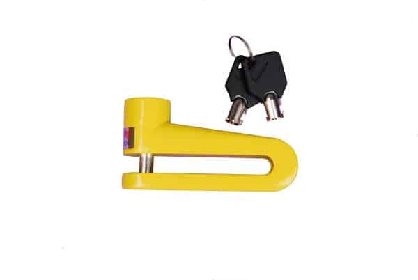 Caja de 20 Antirrobos Disco Grande Kum Amarillo 10mm Ref. 255212A (Oferta precio unitario 6'82€)