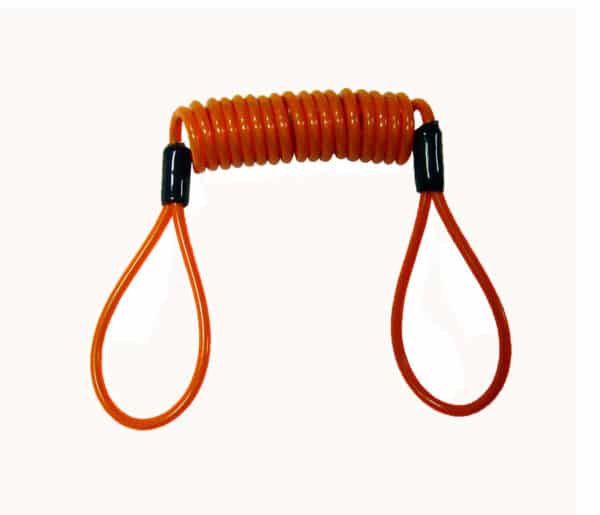 Cable Espiral Naranja Recordatorio 150 cms Ref.255106