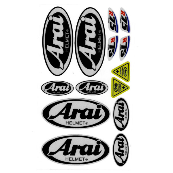 KIT 14 ADHESIVOS Mod. ARAI Ref. 159013