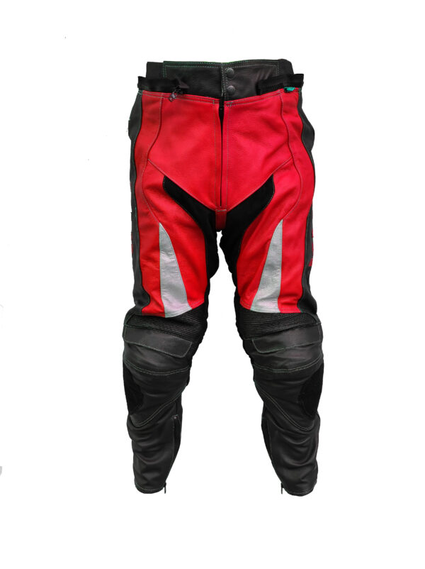 Pantalón Piel Tricolor Mod. Denia Rojo Talla XL Ref. 504107RXL - Imagen 4