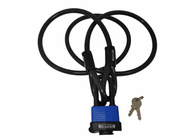 PACK CABLE LOOP 255422+ CANDADO LAMINADO IMPERMEABLE 255150