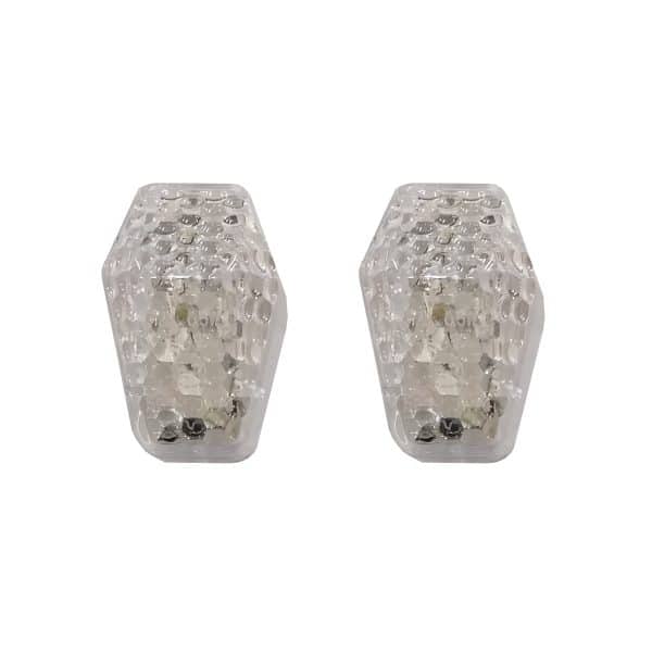 Par Intermitentes Led Carenado Transparente Suzuki/Yamaha Homologados Ref. 640132