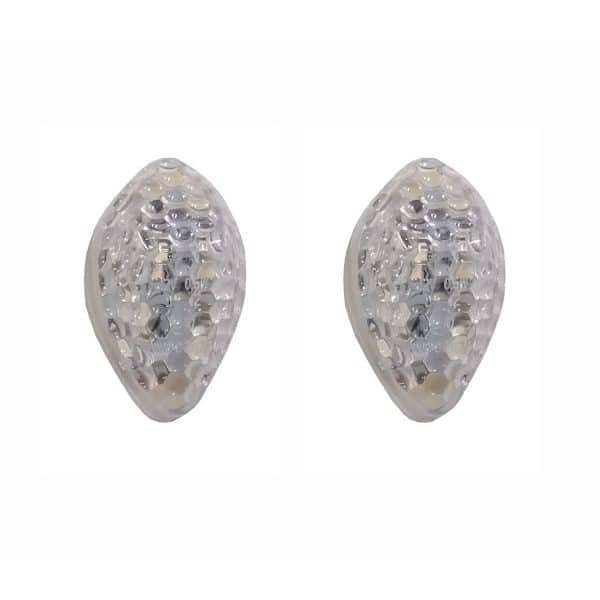 Par Intermitentes Led Carenado Transparente Honda Homologados Ref. 640133