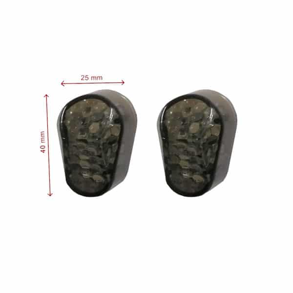 Par Intermitentes Led Carenado Ahumado Suzuki Homologados Ref. 640135