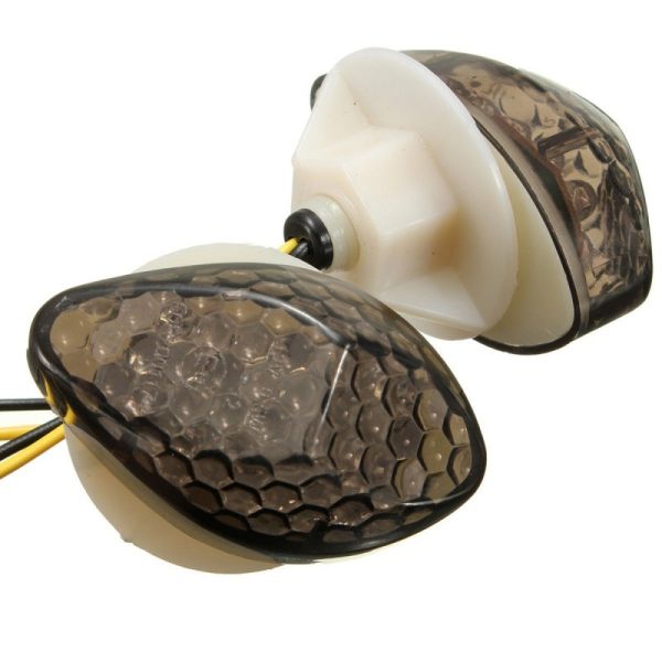 Par Intermitentes Led Carenado Ahumado Honda Homologados Ref. 640137 - Imagen 2