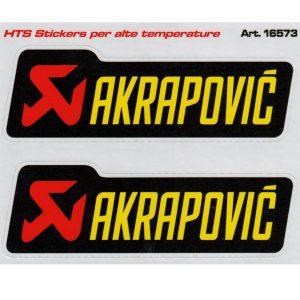 HOJA ADHESIVOS ESCAPE AKRAPOVIC